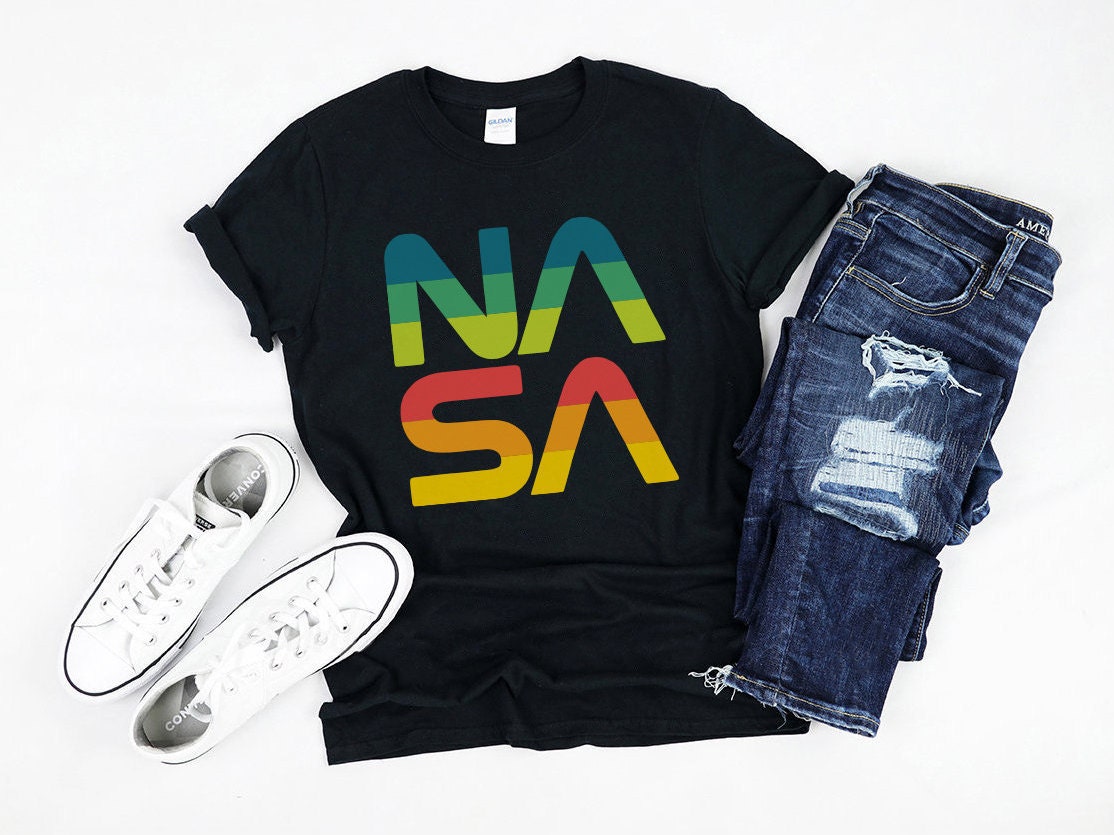 Nasa off white shirt top