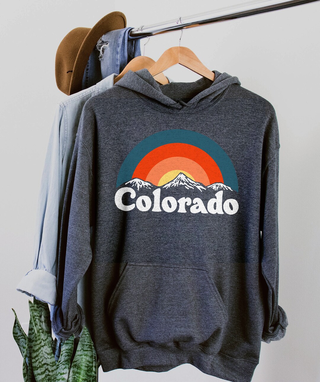 Patterned Colorado Autumn hoodie main image 1
