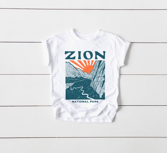 Toddler Zion National Park Utah Vintage 