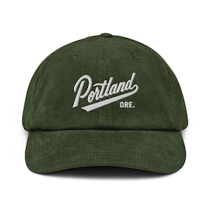 Portland Oregon Corduroy Hat