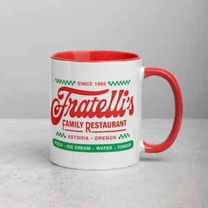Goonies Fratelli&#39;s Mug Astoria Oregon Family Restaurant 80s Movie