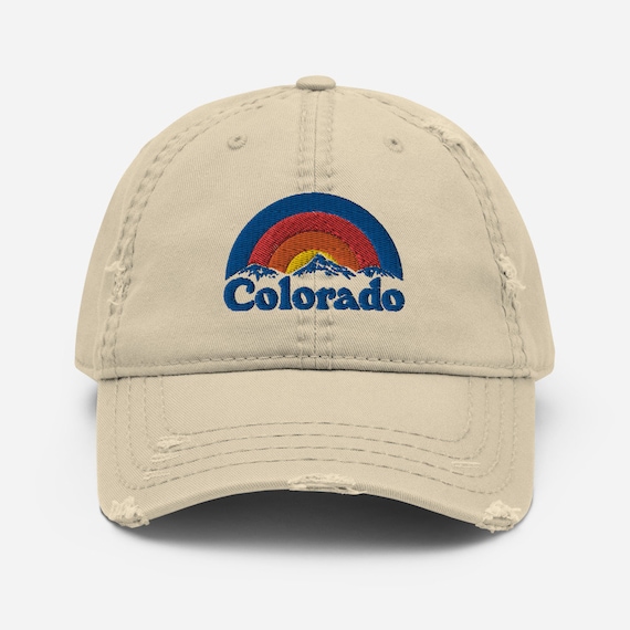 Distressed Colorado Mountain Hat