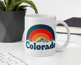 Colorado Mountain Ceramic Gift Mug