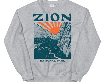 zion national park sweatshirt