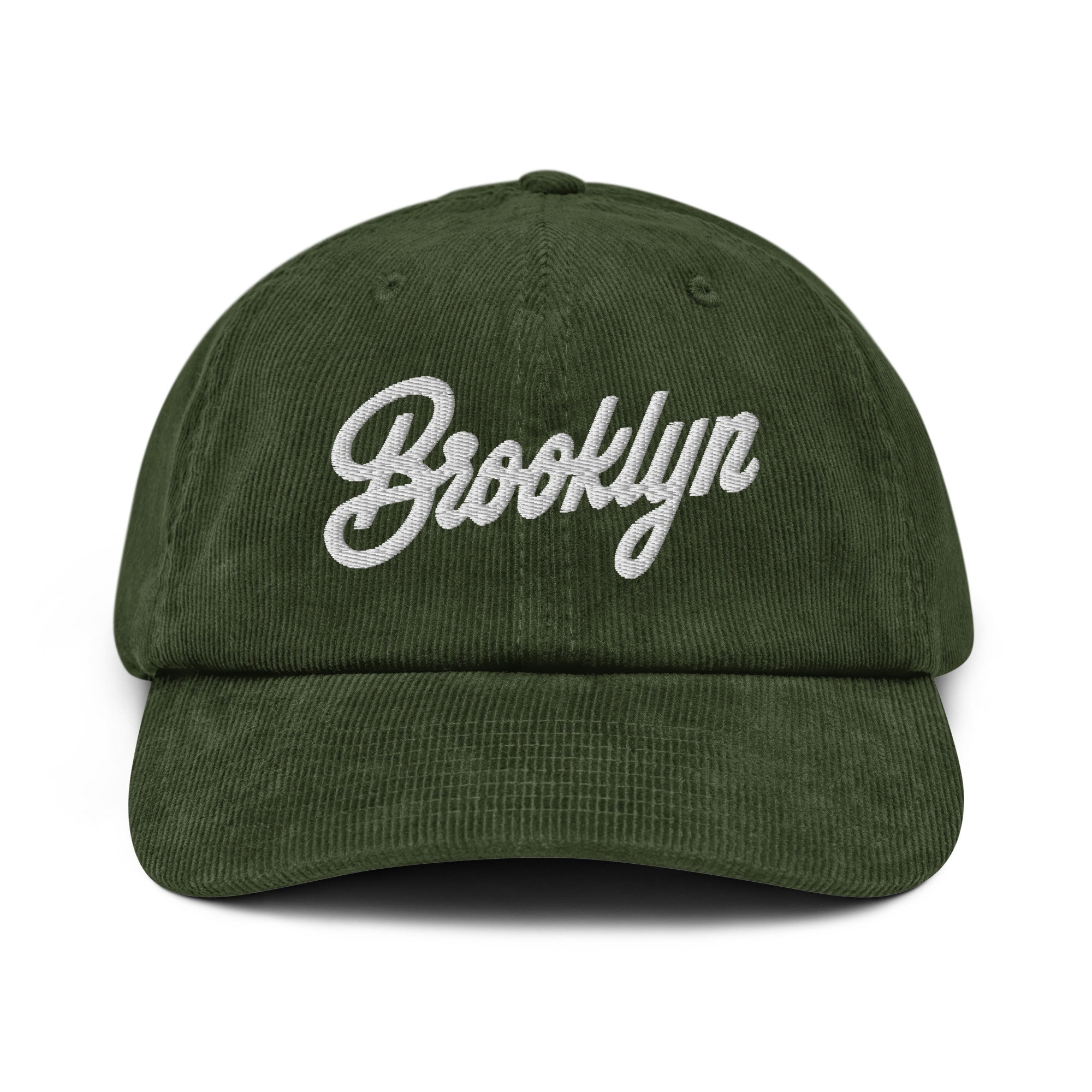Brooklyn New York Classic Embroidered Corduroy Hat - Etsy