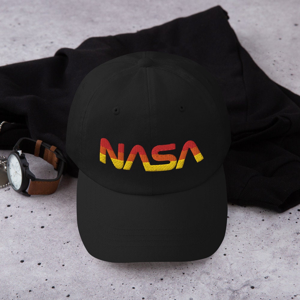 Retro NASA Dad Hat Embroidered Vintage 
