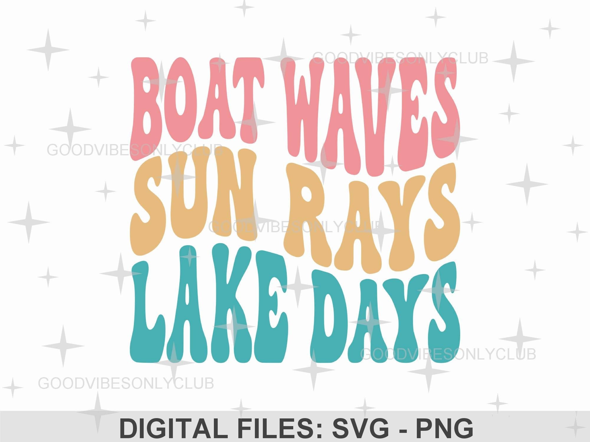 Boat Waves & Sun Rays Boat Waves & Sun Rays