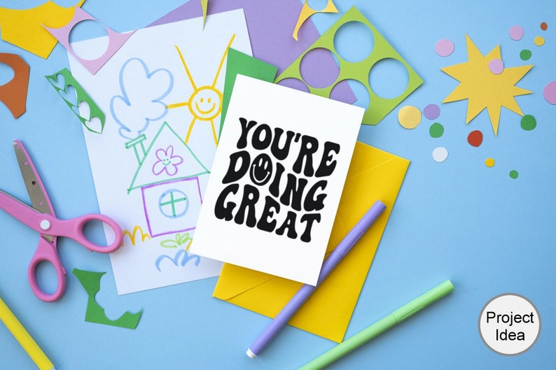 You're Doing Great SVG Groovy Shirt PNG Good Vibes Y2K - Etsy