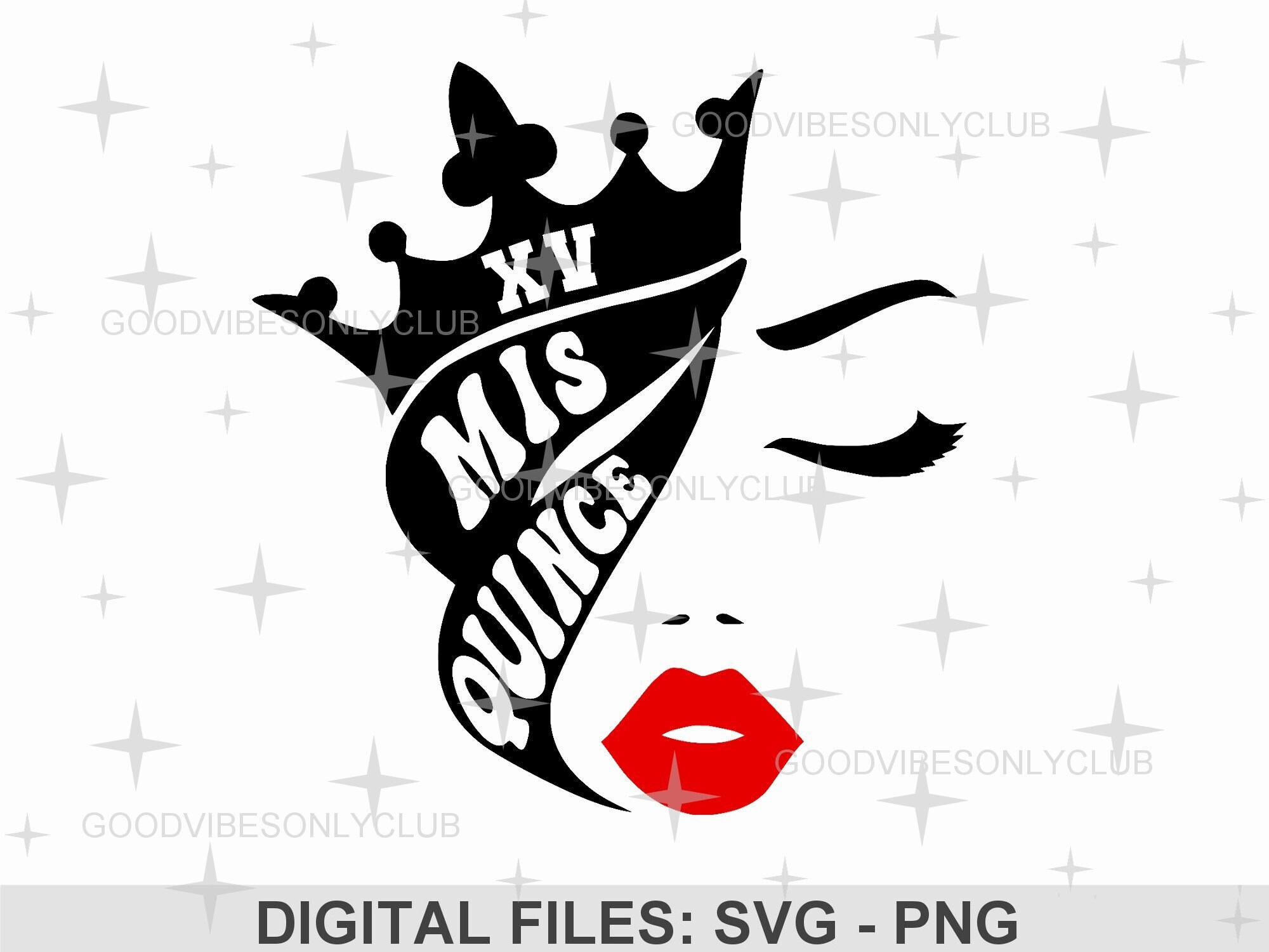 Buy Mis Quince SVG Mis XV Quinceañera SVG Cut File for Cricut & Online