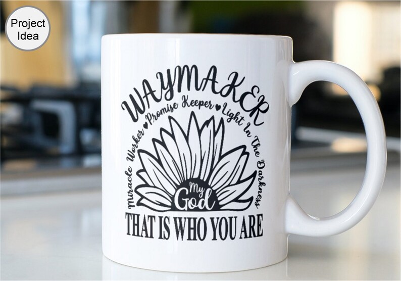 Waymaker Miracle Worker Sunflower SVG PNG Christian Shirt - Etsy