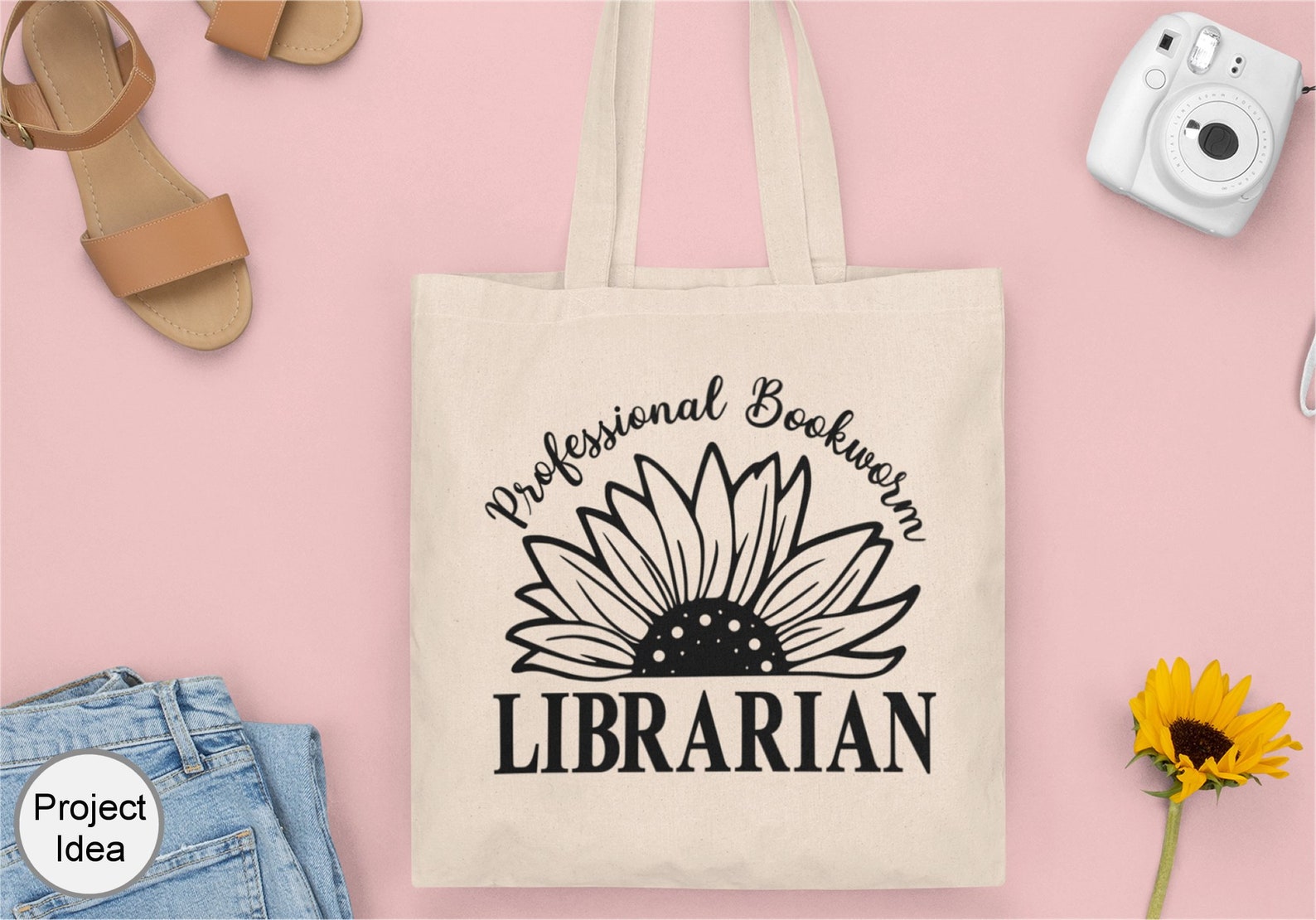 Sunflower Librarian SVG Bookworm SVG PNG Book Lover Svg - Etsy