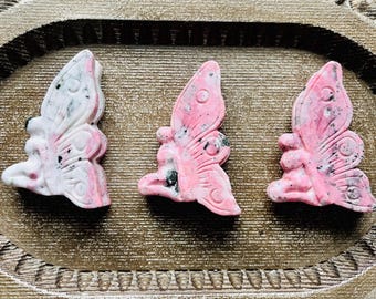 Pink Peruvian Rhodonite Fairy