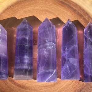 Purple Fluorite Tower, purple fluorite , fluorite