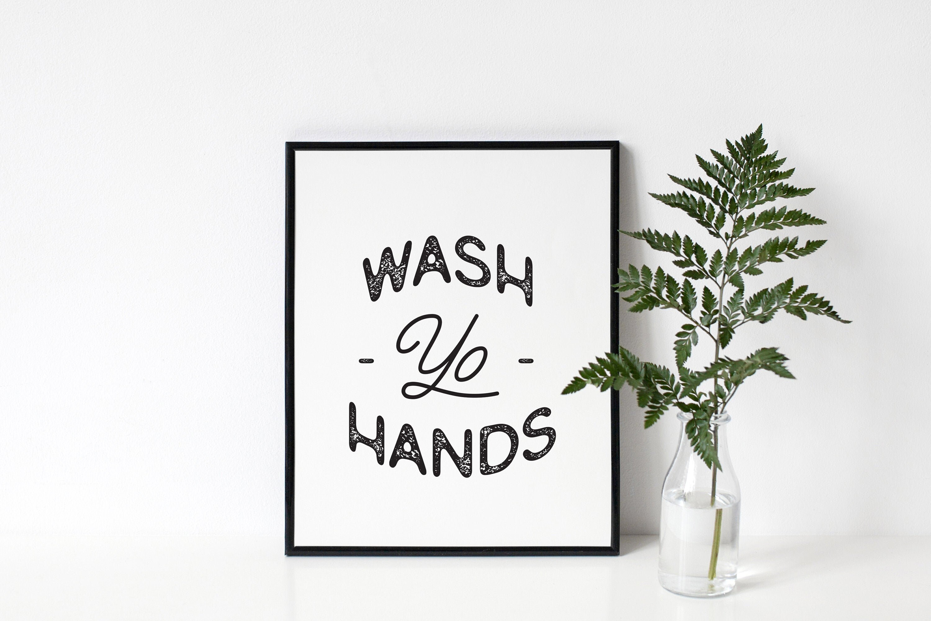 Wanddekoration Lustiges Badezimmer Schild druckbare | Etsy