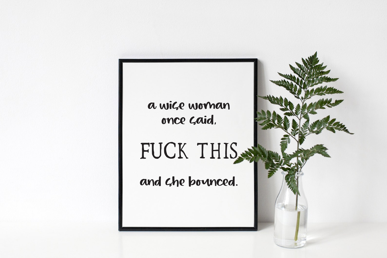 Instant Digital Download Funny Printable Wall Art Funny Wall | Etsy