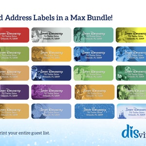 Exclusive Magnet Bundle Up to 20% Off Choose 1 Header 1 Envelope Color for Disney FastPass Save the Dates with a magnetic backing image 6