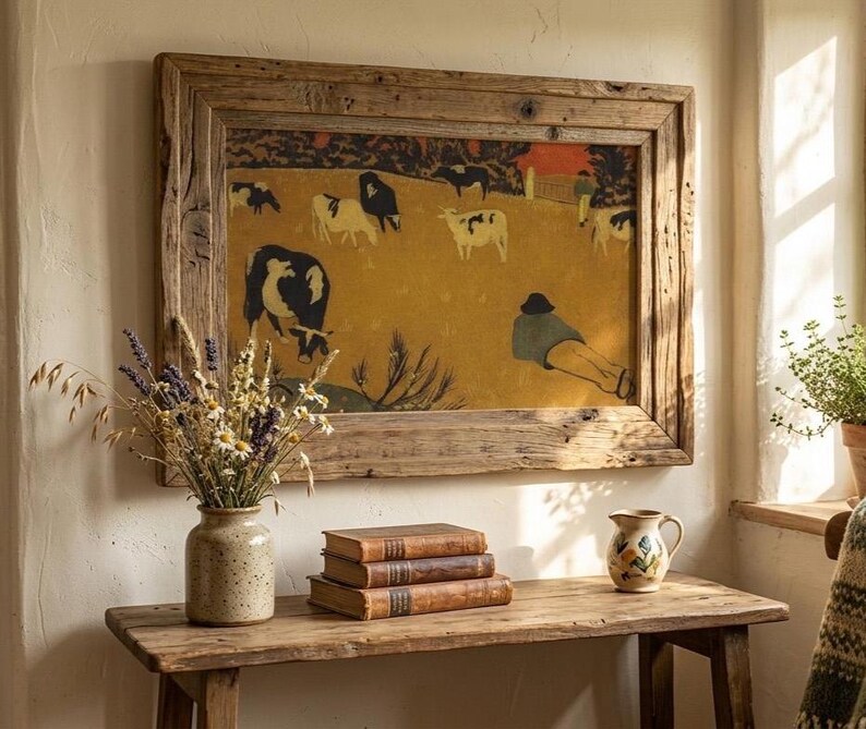Paul Sérusier pastoral landscape print framed wall decor