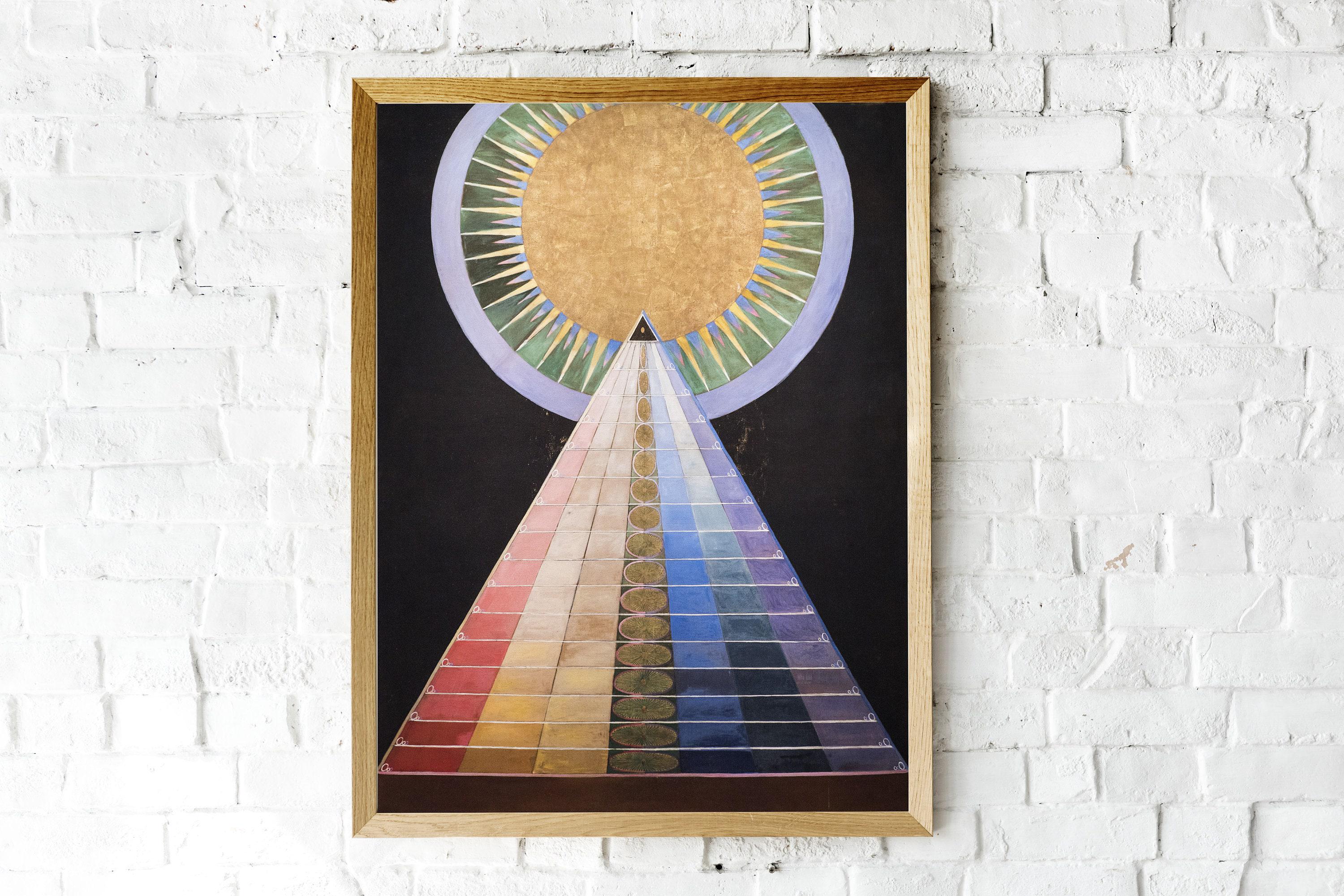Hilma Klint Art Print Altarpiece, No. 1 Group X, Hilma af Klint