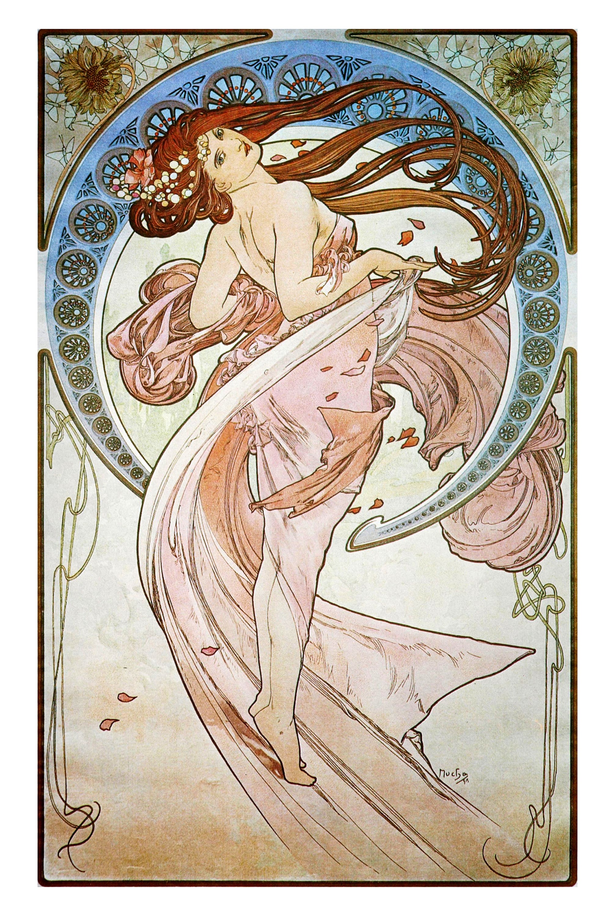 Alphonse Mucha Print Alphonse Mucha Poster Art Nouveau | Etsy