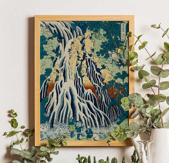 日本の版画 3 枚セット、北斎版画、葛飾北斎の日本画、木版画