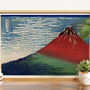 Puzzle Classique 500 pièces Mishima Art Japon Peinture Pass In Kai Province  Mont Fuji