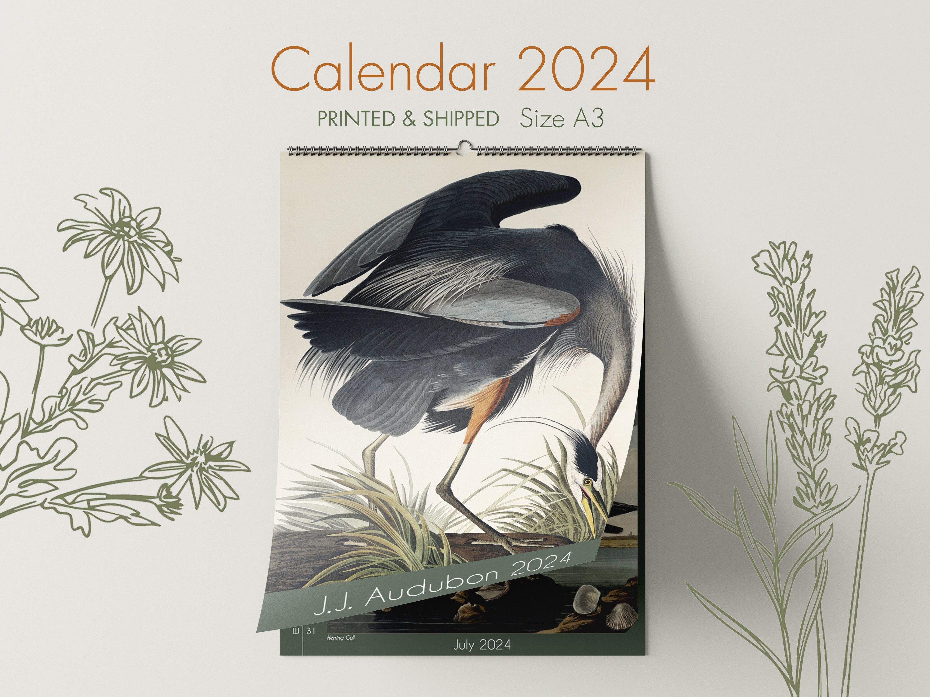 Calendrier 2024 - Oiseaux du Québec