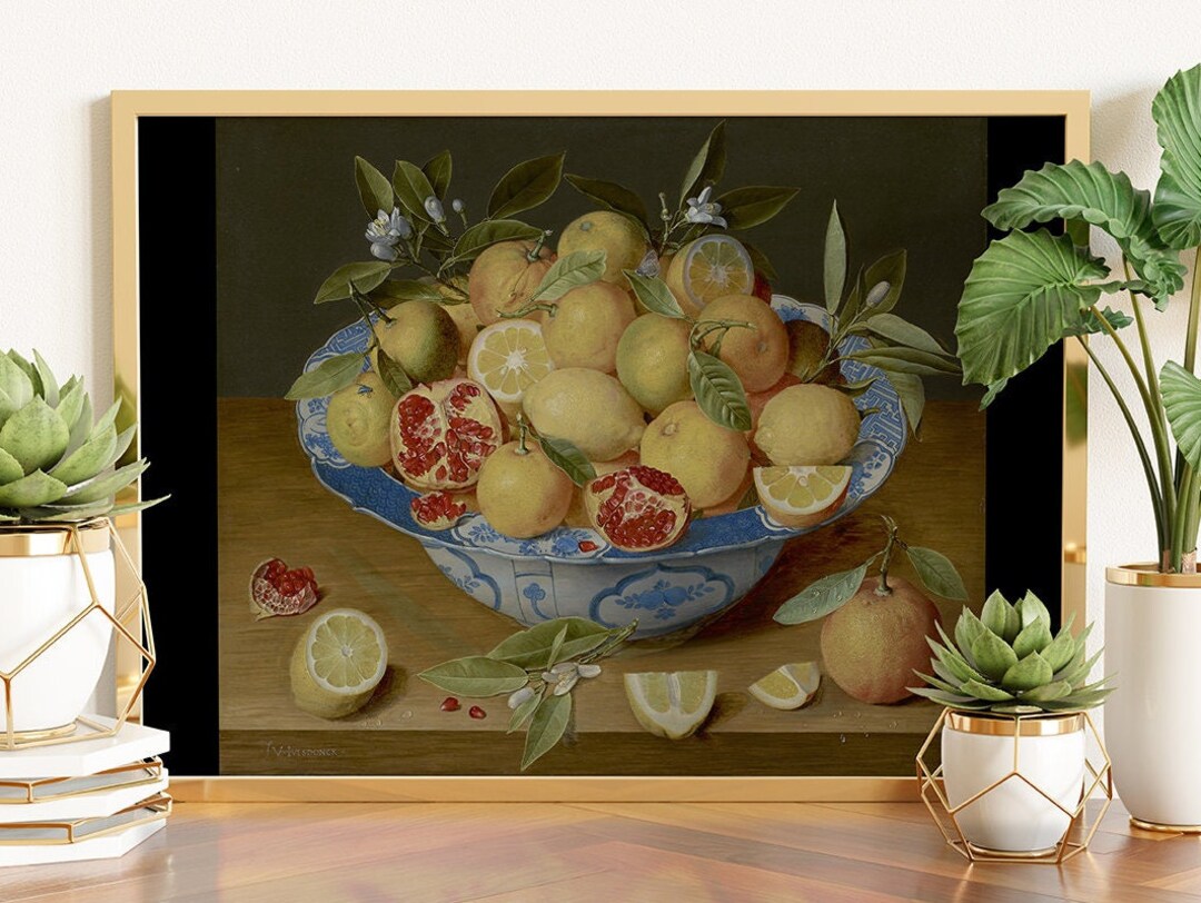 Vintage Lemon Wall Art, Lemon Art Prints, Lemon Fine Art, Vintage ...