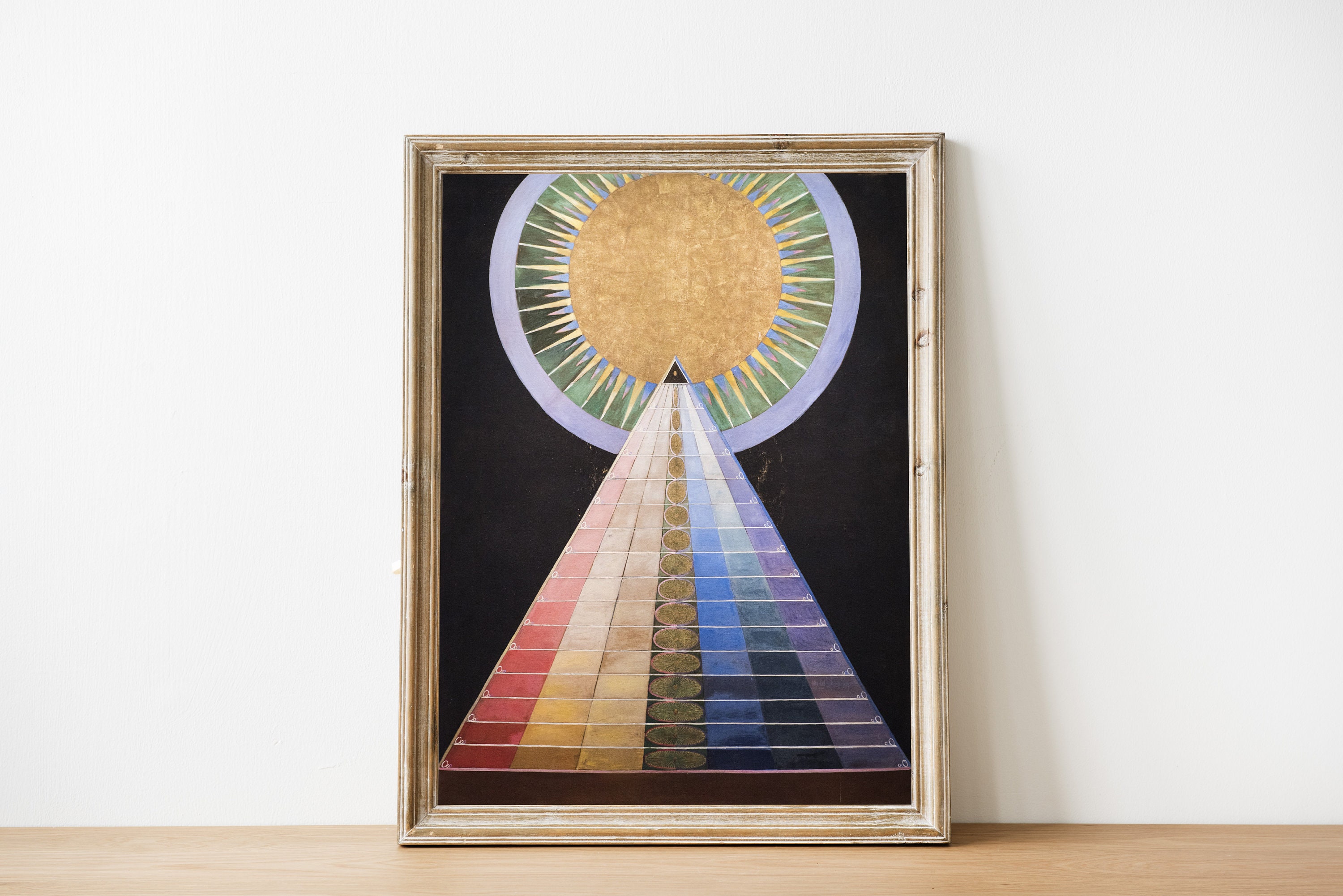 アートポスター ヒルマ・アフ・クリント エキシビジョンポスター ヒルマ・アフ・クリント：Group X, No.1, Altarpiece, 1915