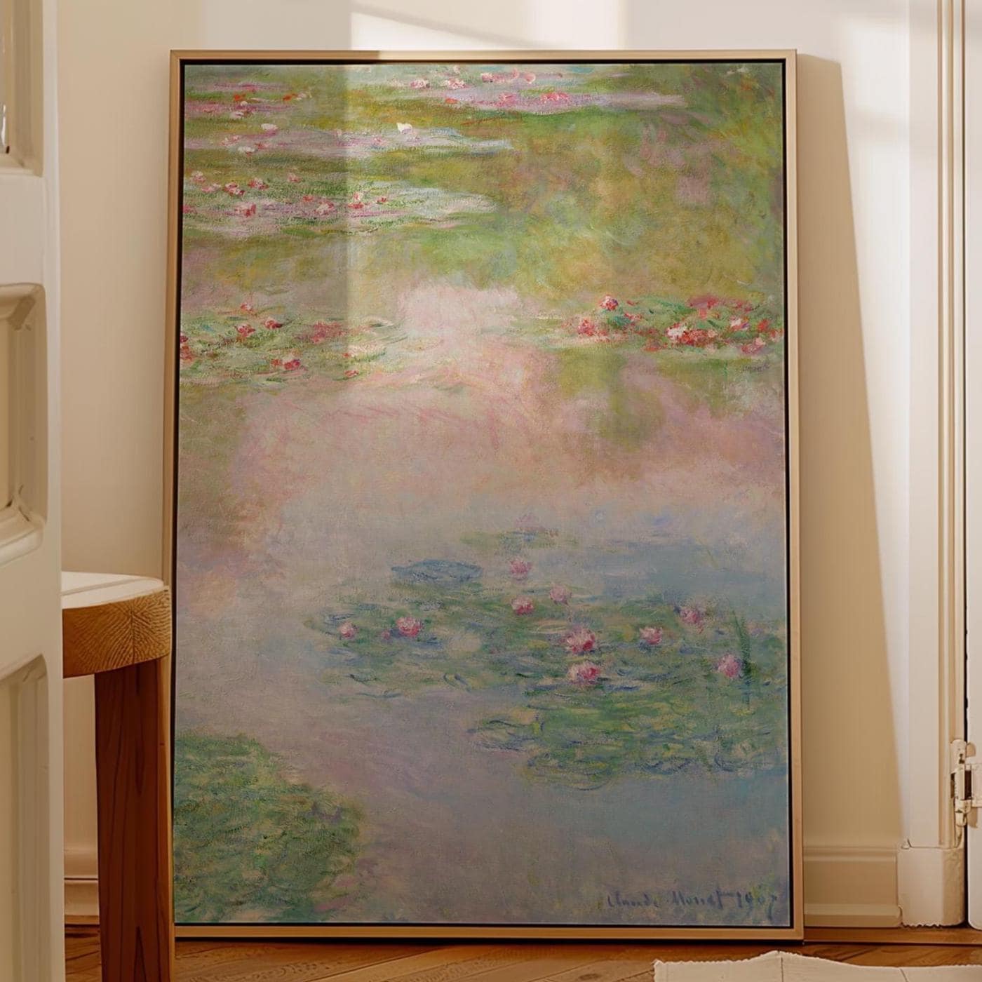 Monet Water Lilies Print: Vintage French Botanical Art - Etsy