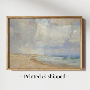 Beach Painting Ocean Wall Art Coastal Wall Decor Nautical Wall Art Coastal Print Blue Wall Art Living Room Wall Art Beach House Decor Canvas