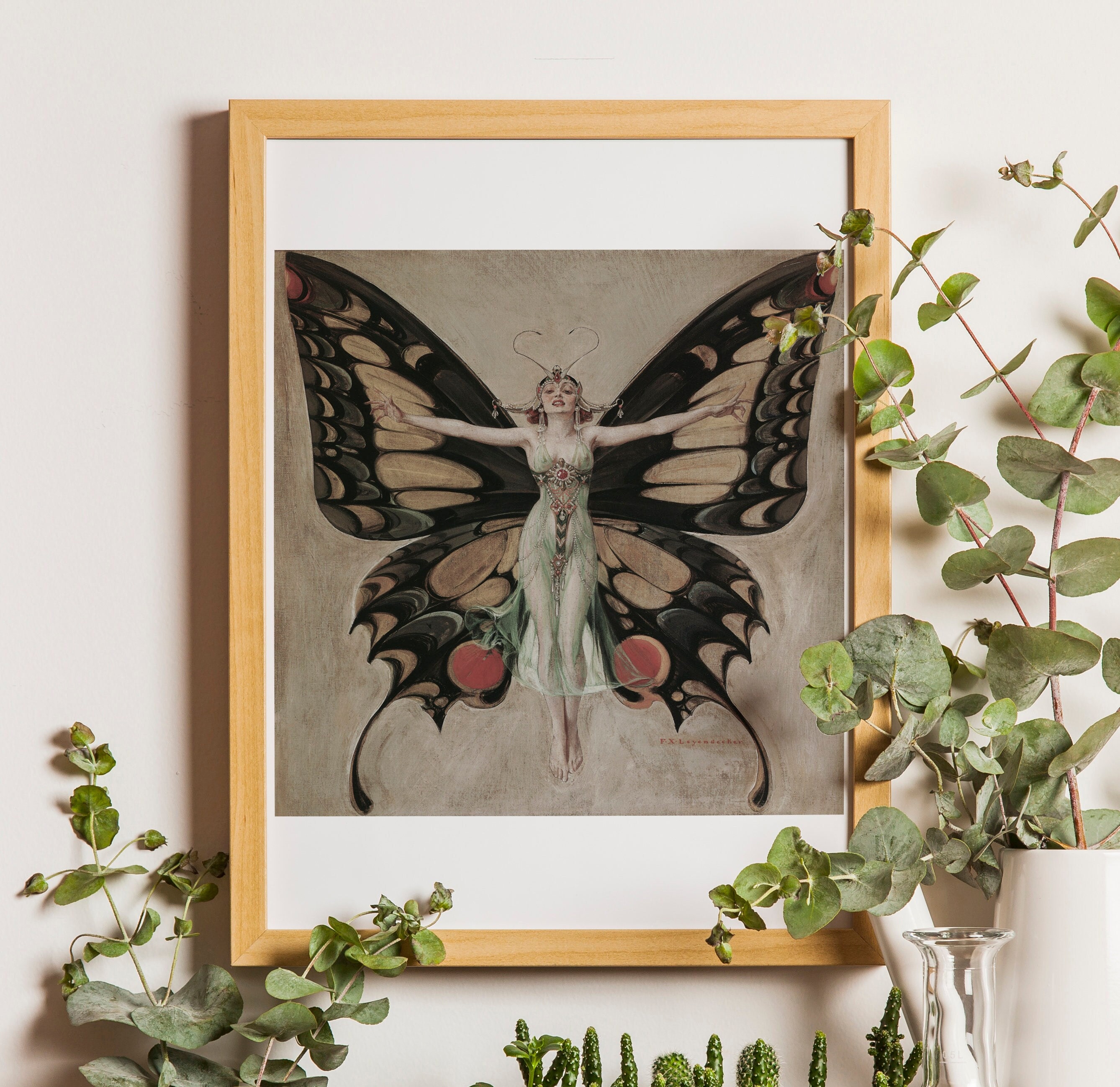 トップス vintage ozone butterfly flower design il_fullxfull.3137409182_tchu.jpg