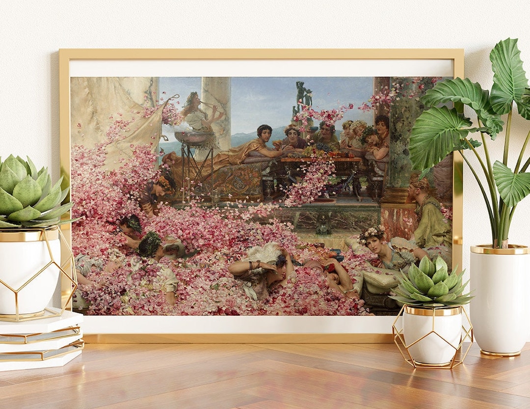 Sir Lawrence Alma-tadema : the Roses of Heliogabalus (1888), Classic ...