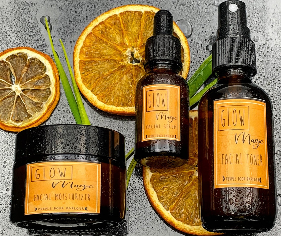 3 piece skincare set skincare set vitamin c skincare Etsy