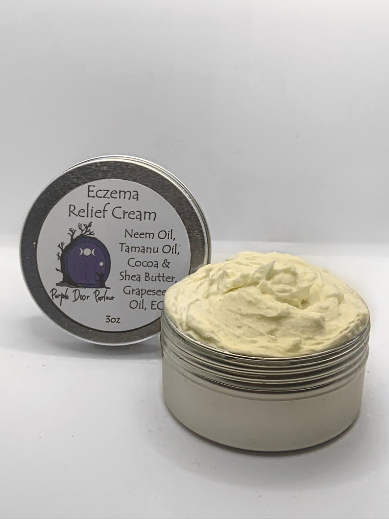 Eczema cream vegan psoriasis relief neem cream all natural Etsy