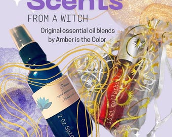 Scents from a Witch, brewed essential oil blends