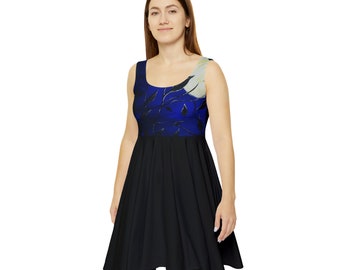 September Moon Women's Skater Dress (AOP)