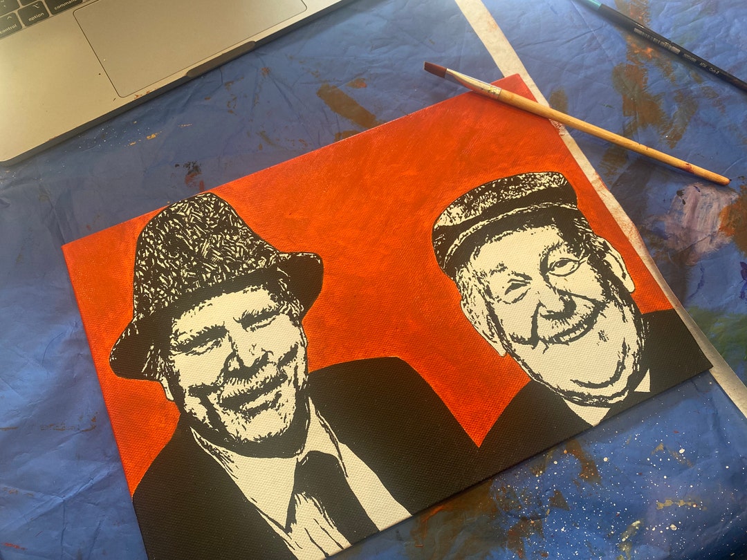 Still Game Art Print From Original Painting High Quality Etsy