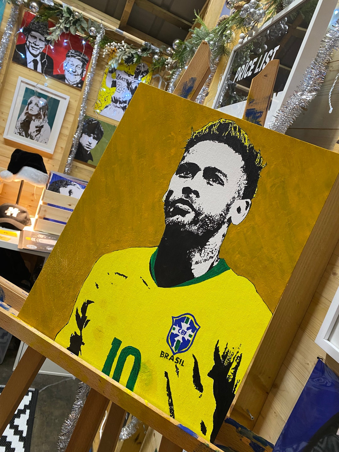 AUTÓGRAFO ORIGINAL NEYMAR da Silva BRASIL !!!!! EUR 60,00 - ES