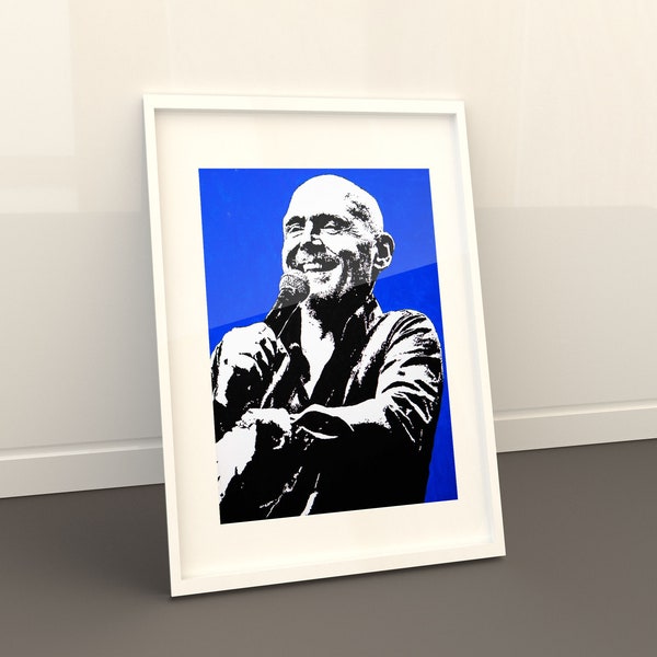 Bill Burr - Art Print from Original Painting - High Quality - Free UK Delivery - UNFRAMED