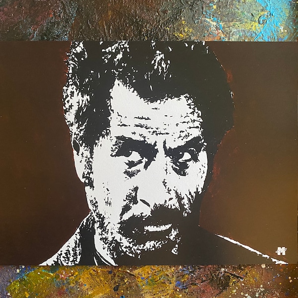 The Good, the Bad and the Ugly (Eli Wallach) -  Art Print from Original Painting - High Quality - Free UK Delivery – UNFRAMED