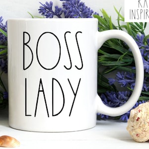 BOSS LADY - Rae Dunn Inspired 11oz mug