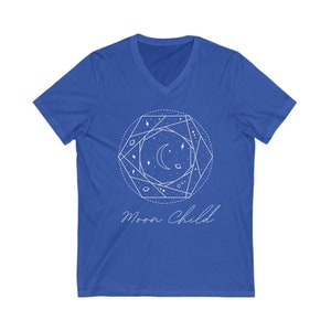 Moon Child V-Neck Tee
