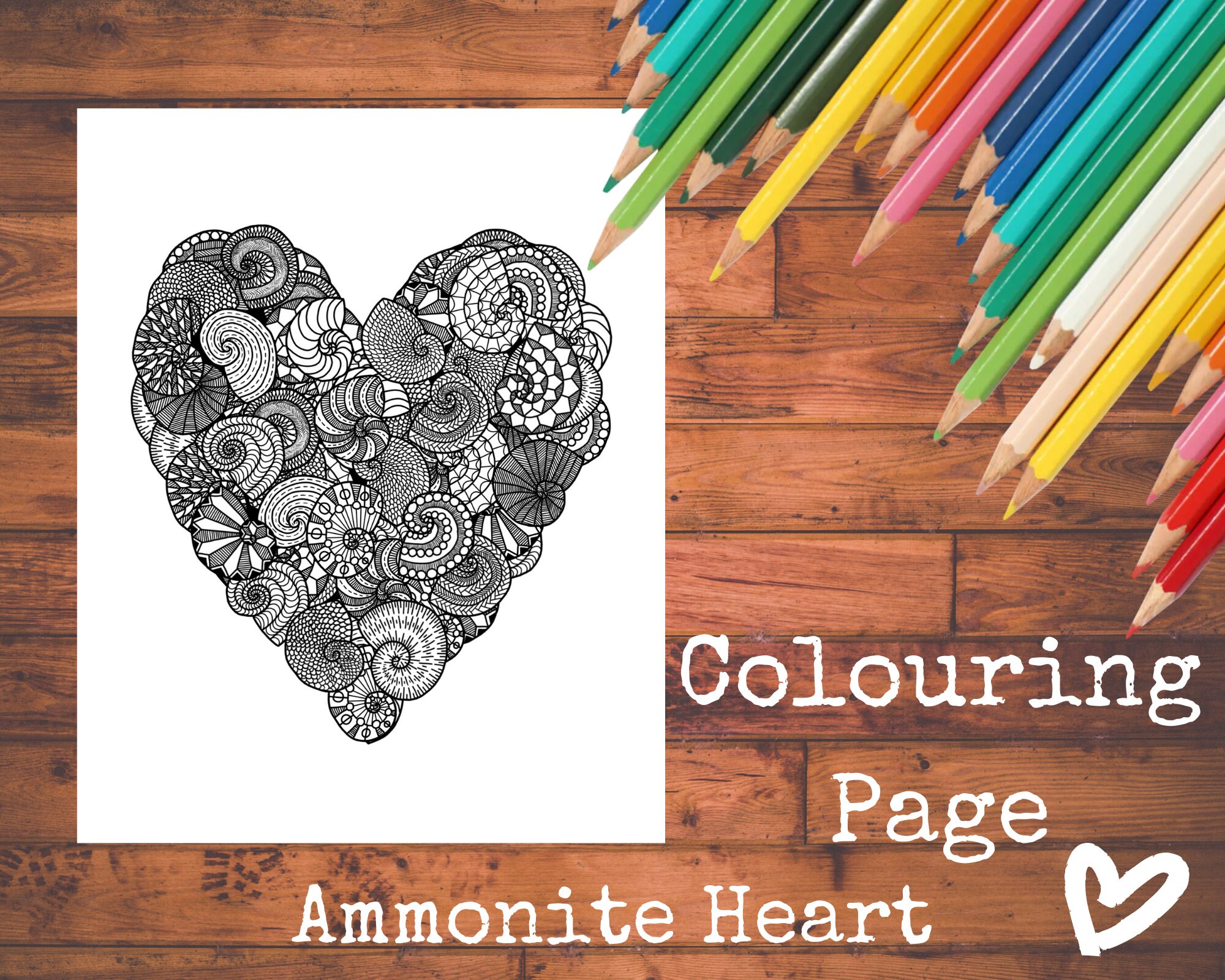 Intricate Doodle Colouring Page Instant Download Features a | Etsy