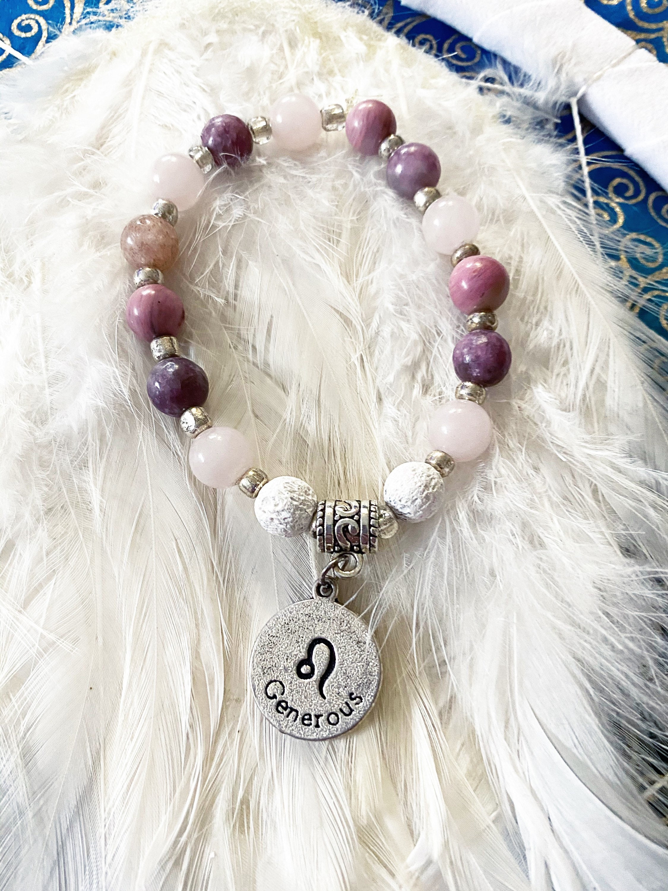 Zodiac Leo Bracelet Leo Jewelry Leo Bracelet Charm Etsy