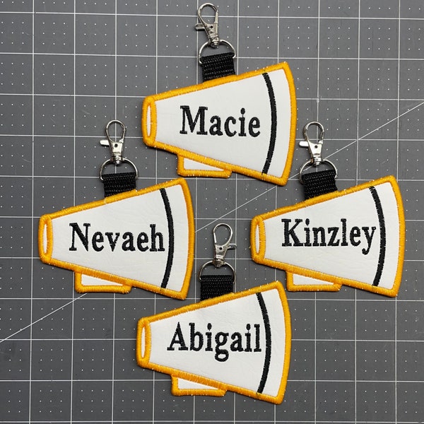 Megaphone Bag Tag Etsy