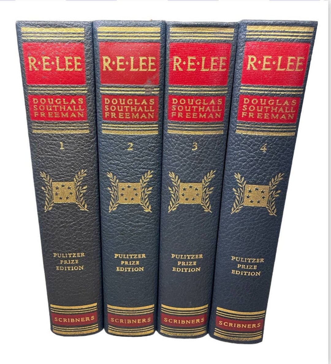 Robert E Lee Biography Douglass Southall Freeman Original 1936 Etsy