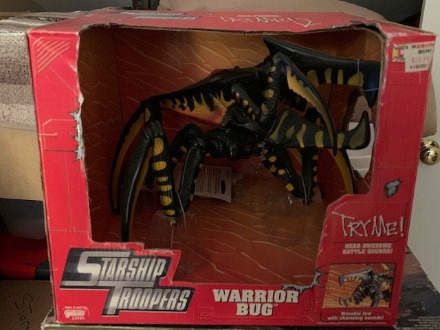 starship troopers warrior bugs