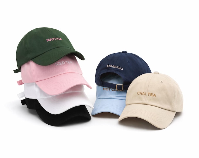 Custom Embroidered Cotton Caps