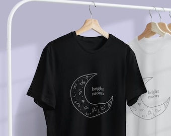 Bright Moon She-Ra Graphic Tee, Sapphic Lesbian Pride T Shirt, Bella + Canvas, LGBTQ, Subtle Minimalist Gay TShirt, Catradora, Catra Adora