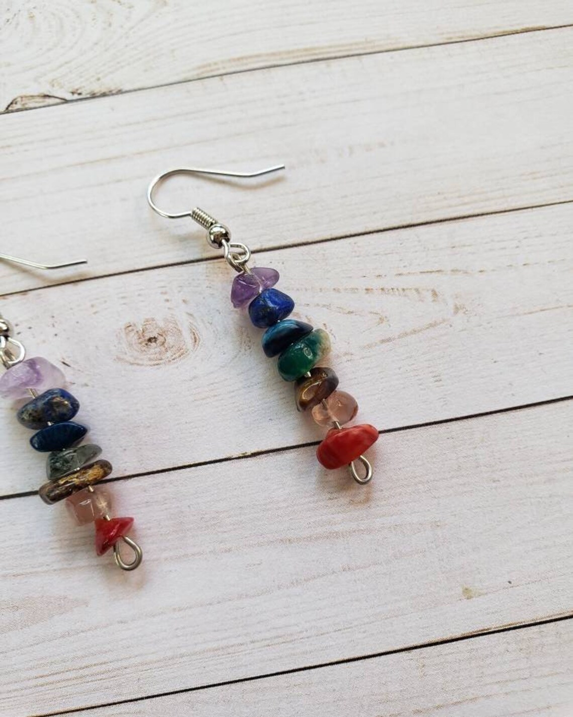 Chakra Earrings 7 Chakra Sacral Chakra Earrings for Etsy